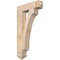 Ekena Millwork Legacy Arts & Crafts Smooth Bracket, Douglas Fir, 3 1/2"W x 16"D x 28"H BKT04X16X28LEC03SDF - alternate 1